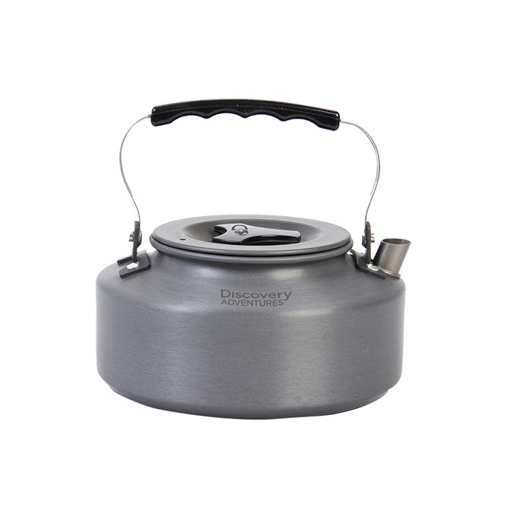 DISCOVERY ADVENTURES 1.1 L OUTDOOR CAMPING KETTLE, ALUMINUM TEA