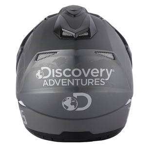 DISCOVERY ADVENTURES MOTORCYCLE MODULAR FULL FACE HELMET FLIP UP DUAL VISOR MOTORBIKE MOPED STREET BIKE RACING BLUETOOTH SPACE FOR ADULT,YOUTH MEN AND WOMEN