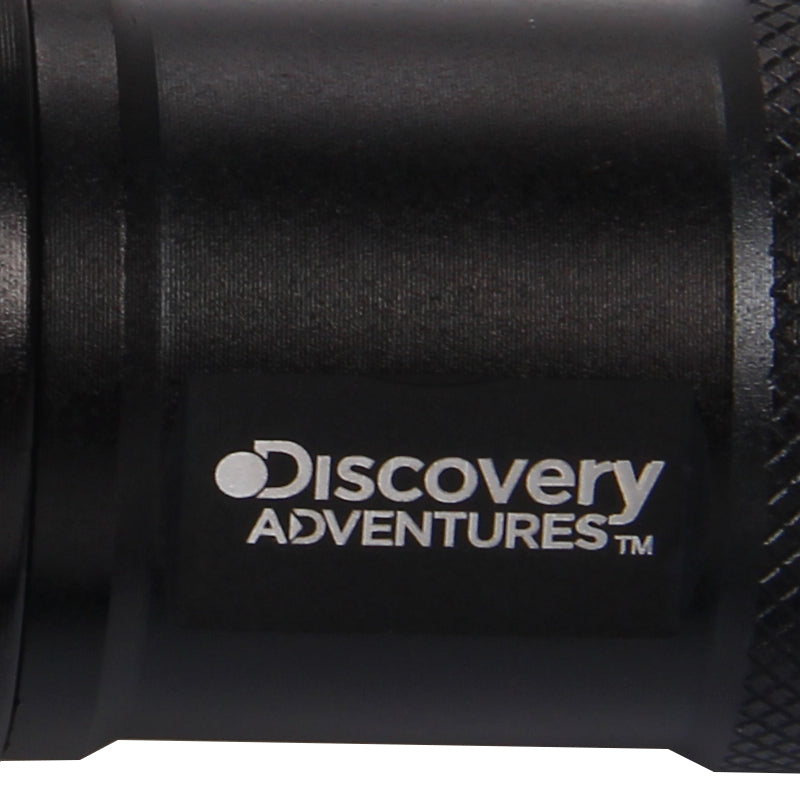 DISCOVERY ADVENTURES LED FLASHLIGHT High LUMENS, SMALL AND EXTREMELY BRIGHT FLASH LIGHT, ZOOMABLE, WATER RESISTANT, ADJUSTABLE BRIGHTNESS FOR CAMPING, RUNNING, EMERGENCY, AAA BATTERIES INCLUDED