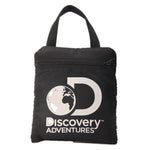 Load image into Gallery viewer, DISCOVERY ADVENTURES PACKABLE DRAWSTRING SACKPACK WITH ZIPPER AND WATER BOTTLE
