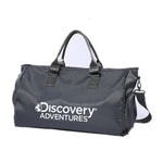 Load image into Gallery viewer, DISCOVERY ADVENTURES LARGE TRAVEL LUGGAGE DUFFEL BAG, BLACK
