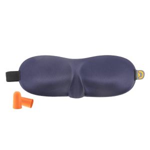 DISCOVERY ADVENTURES SLEEP MASK, UPGRADED 3D CONTOURED EYE MASK FOR SLEEPING WITH ADJUSTABLE STRAP, COMFORTABLE & SOFT NIGHT BLINDFOLD FOR WOMEN MEN, EYE SHADES FOR TRAVEL/NAPS